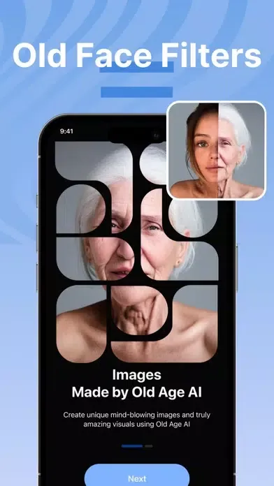 Tangkapan layar AI Aging Booth