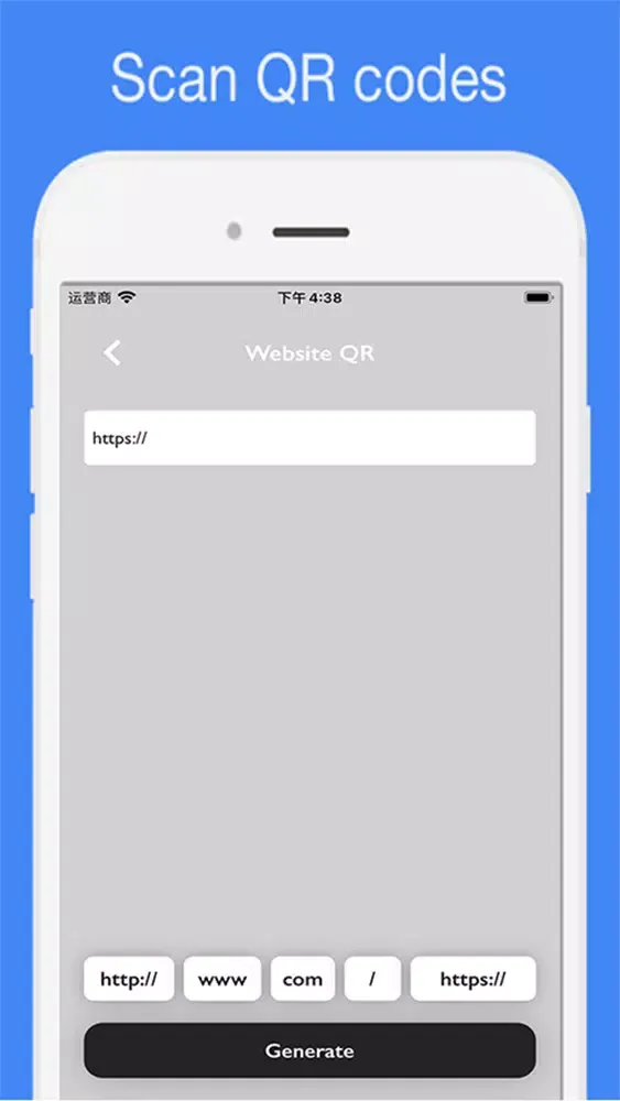 Captures d'écran de QR Barcode Tool-easy scanner