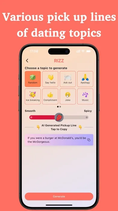 Rizz AI - Dating Wingman App应用截图