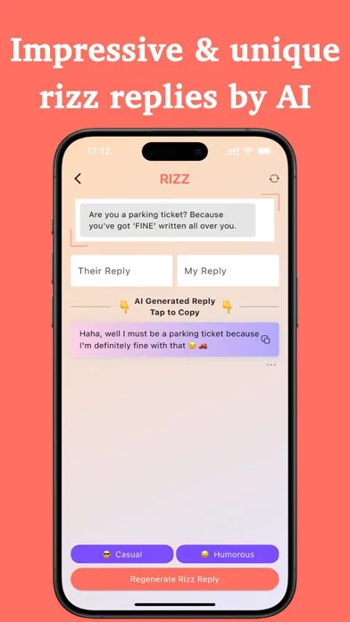 Rizz AI - Dating Wingman App应用截图