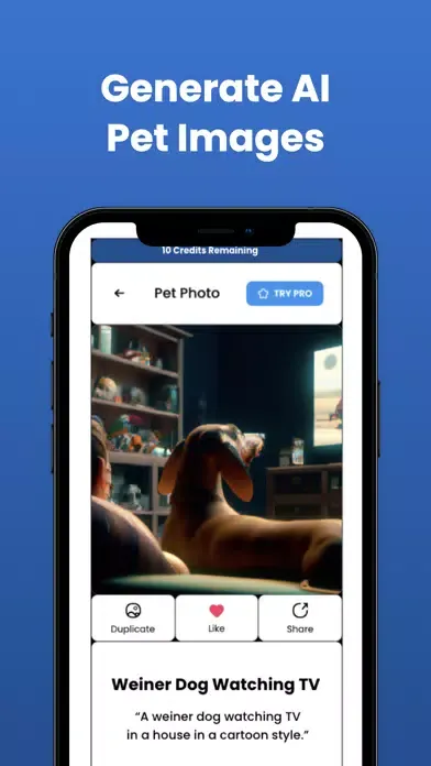 Скриншоты AI Pet Generator - AI Pet Art