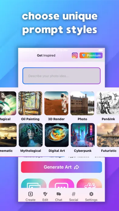صور Aura: AI Art Ilustrator Photo