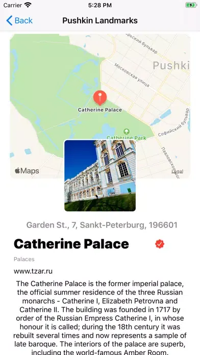 Pushkin Landmarks应用截图