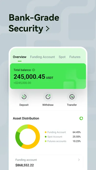 Capturas de tela do Aibit: Buy Bitcoin & Crypto