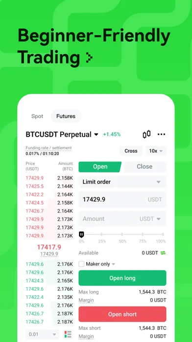 Capturas de tela do Aibit: Buy Bitcoin & Crypto