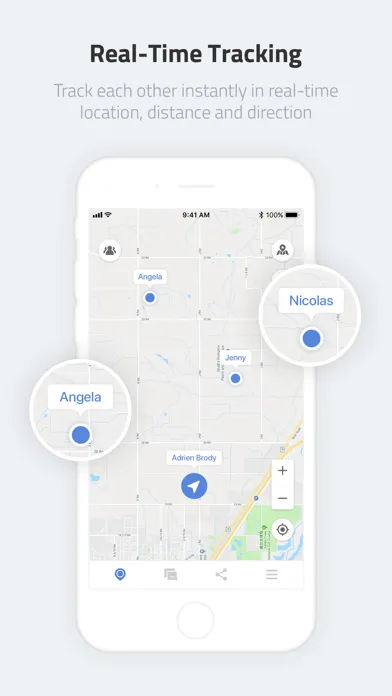 GoFindMe: Realtime GPS Tracker Screenshots