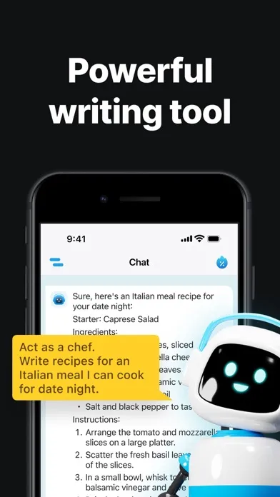 Capturas de pantalla de ChatAI Assistant - Chat AI Bot