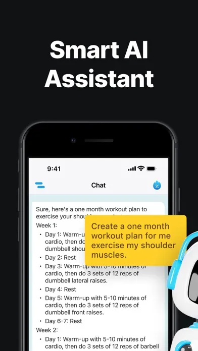 Capturas de pantalla de ChatAI Assistant - Chat AI Bot