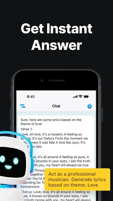Capturas de pantalla de ChatAI Assistant - Chat AI Bot