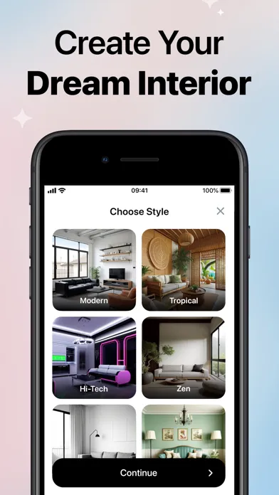 Interium – AI Interior Design स्क्रीनशॉट