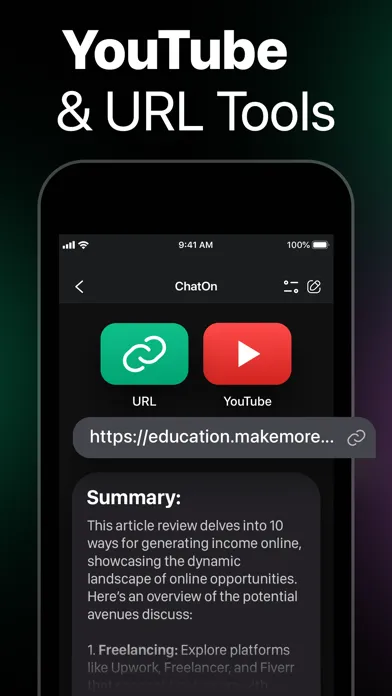 Capturas de pantalla de ChatOn - AI Chat Bot Assistant