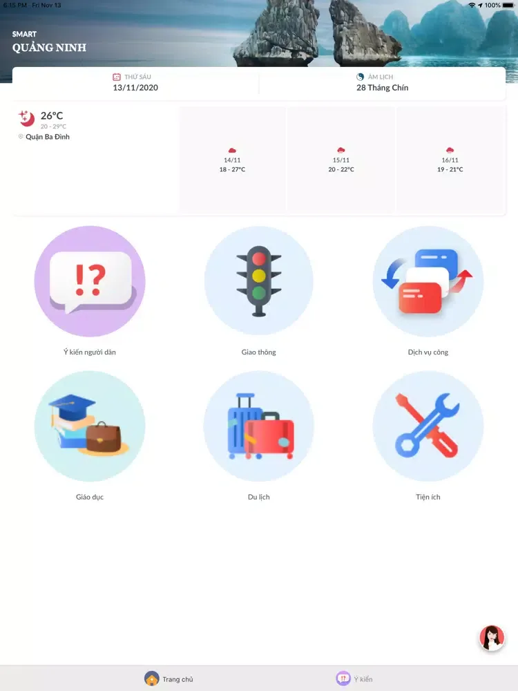 تصاویر Smart Quảng Ninh - Người dân iPad 