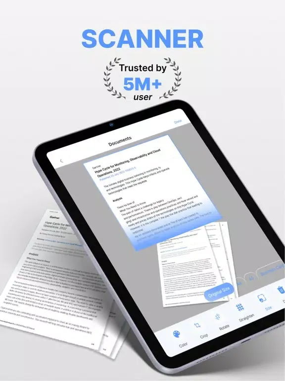 Скриншоты PDF Scanner App - Scan to PDF! iPad 