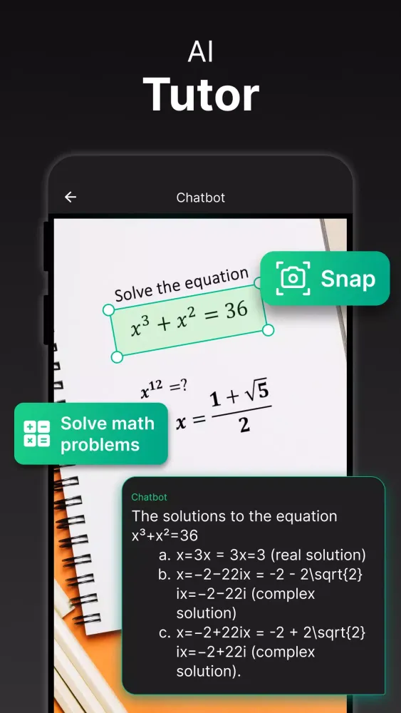 AI Chatbot Screenshots