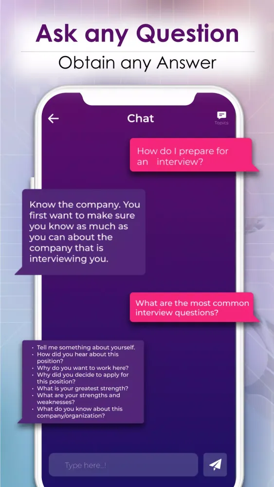 Chatbot AI Assistant应用截图