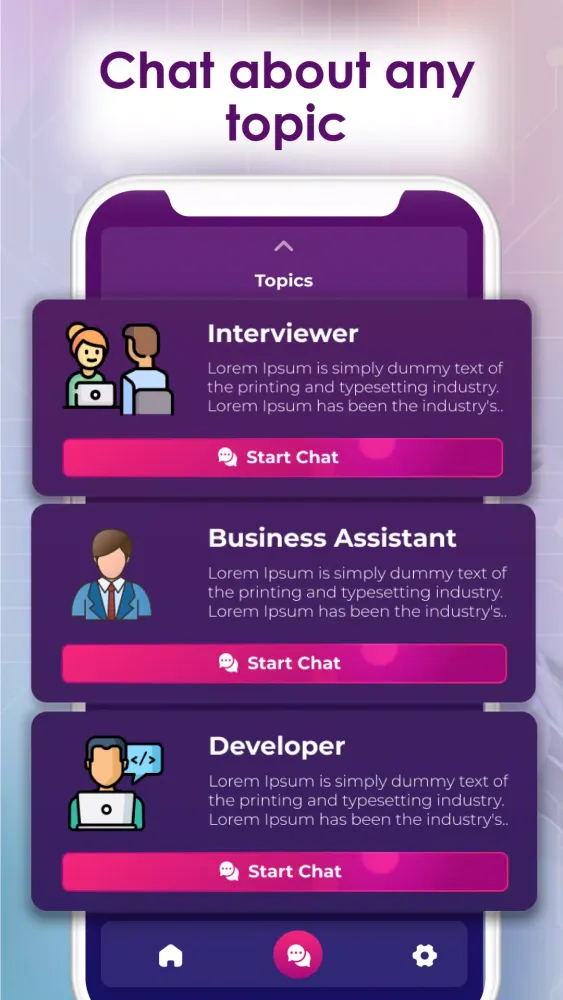 Chatbot AI Assistant应用截图