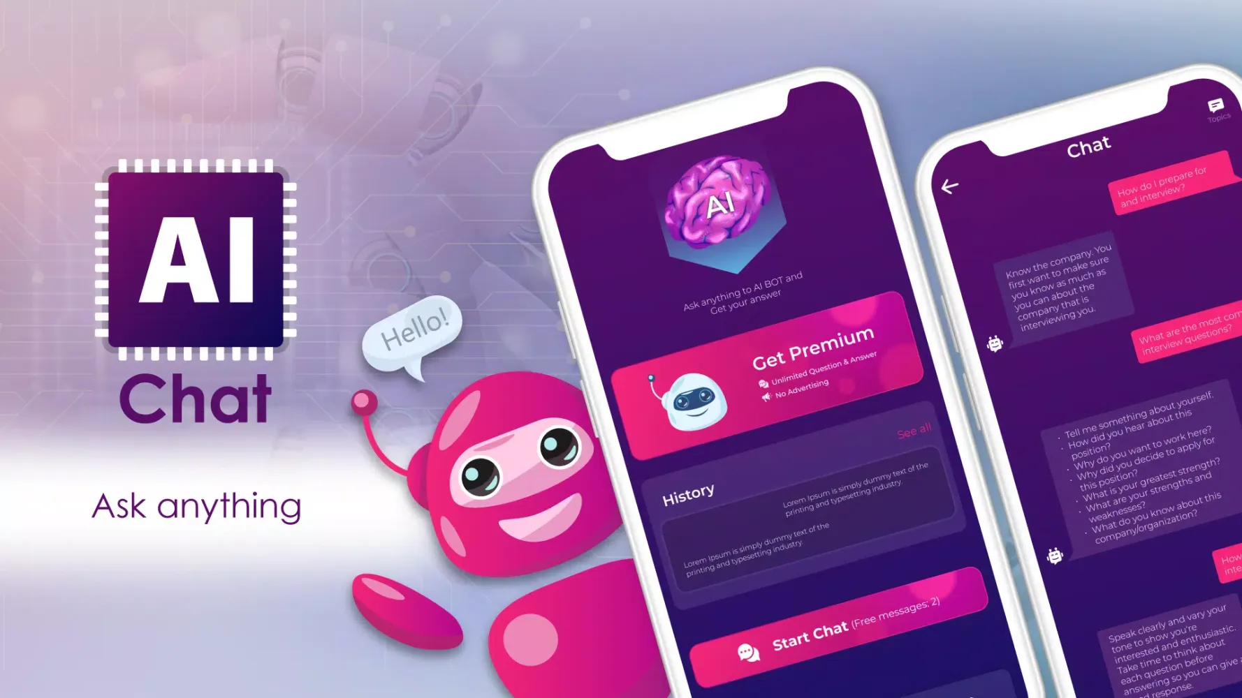 Chatbot AI Assistant应用截图