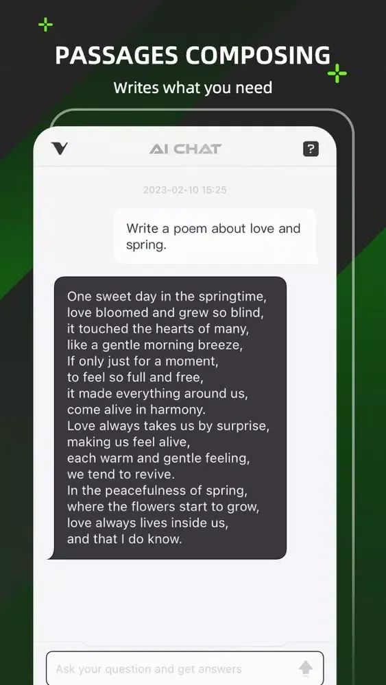 صور AIChat: mobile writing chatbot
