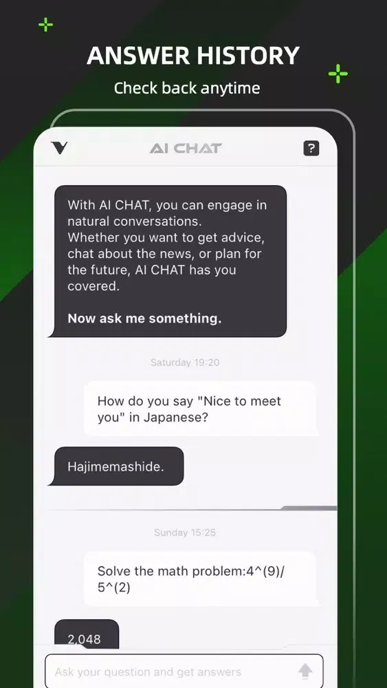 صور AIChat: mobile writing chatbot