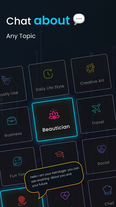 Captures d'écran de Chat AI - AI Chatbot Assistant
