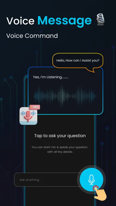 Captures d'écran de Chat AI - AI Chatbot Assistant