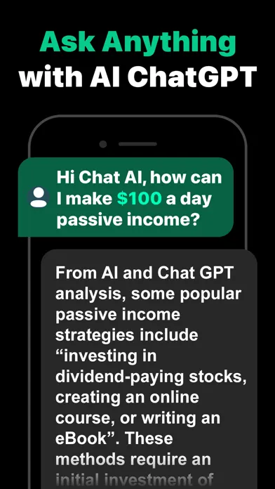 ChatAI: Ask Me Anything Screenshots