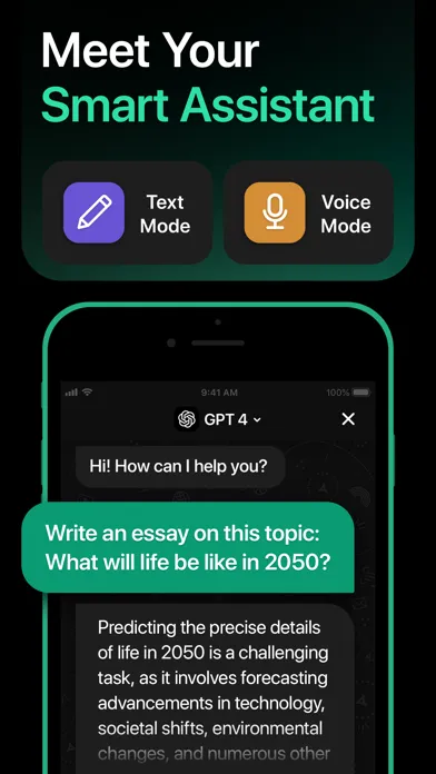 Capturas de pantalla de AI ChatBot Assistant: AskEasy