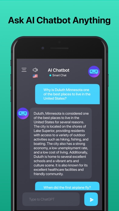 Screenshot di AI Chat Chatbot