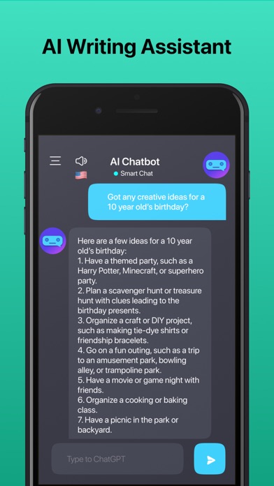 Screenshot di AI Chat Chatbot
