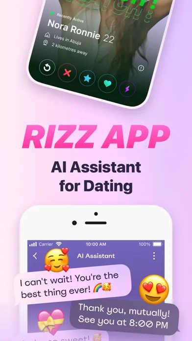 Ảnh chụp màn hình của Rizz App - AI Dating Assistant