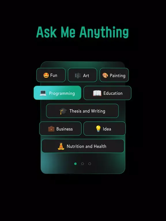 AI ChatBot Pro Ask AI Anything iPad  سکرین شاٹس