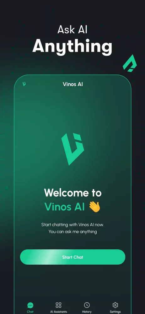 Скриншоты VinosAI:Personal AI Assistant