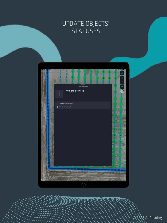 OnSite Tracking iPad  スクリーンショット