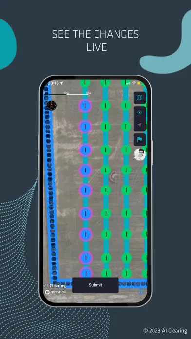 OnSite Tracking スクリーンショット