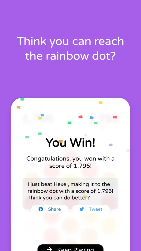 Hexel - A colorful puzzler سکرین شاٹس