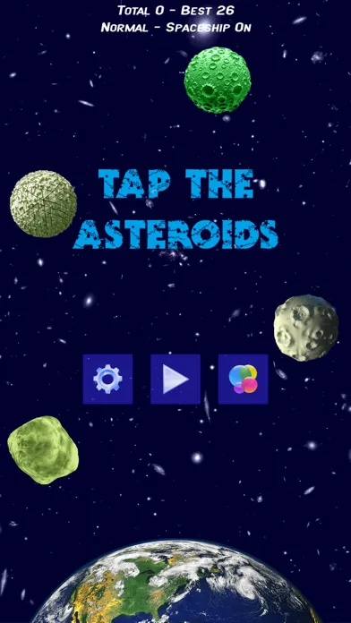 Скриншоты Tap the Asteroids Pro