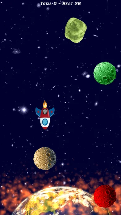 Скриншоты Tap the Asteroids Pro