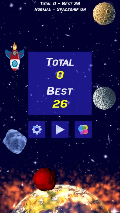 Скриншоты Tap the Asteroids Pro
