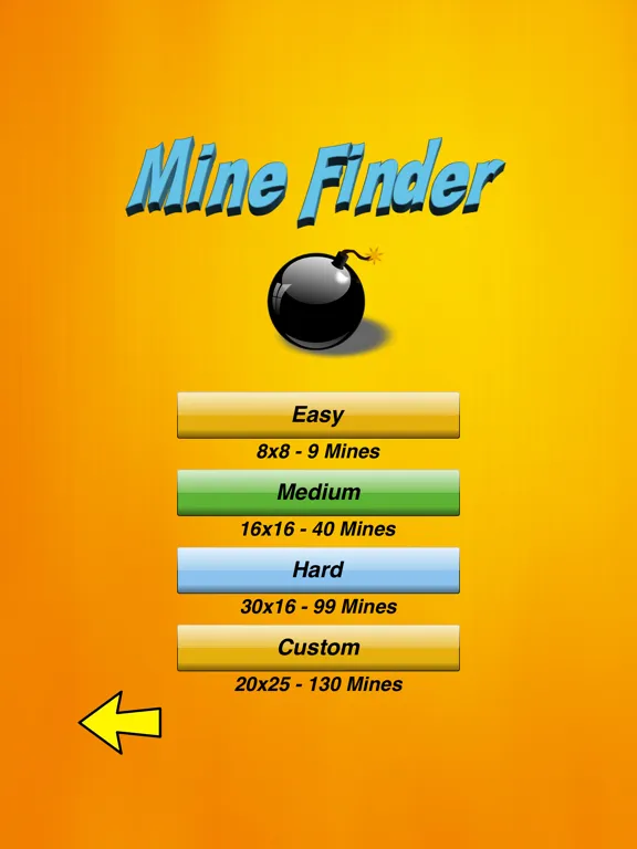 Capturas de tela do Mine Finder Professional iPad 