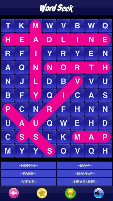 Word Seek English Infinite スクリーンショット