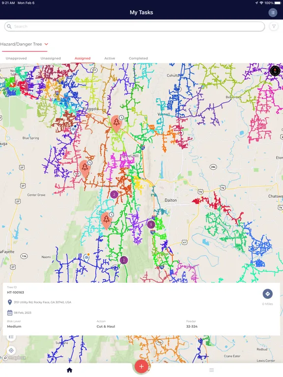 AiDash IVMS Field App iPad  스크린샷