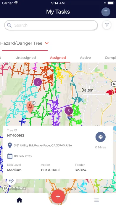 AiDash IVMS Field App 스크린샷