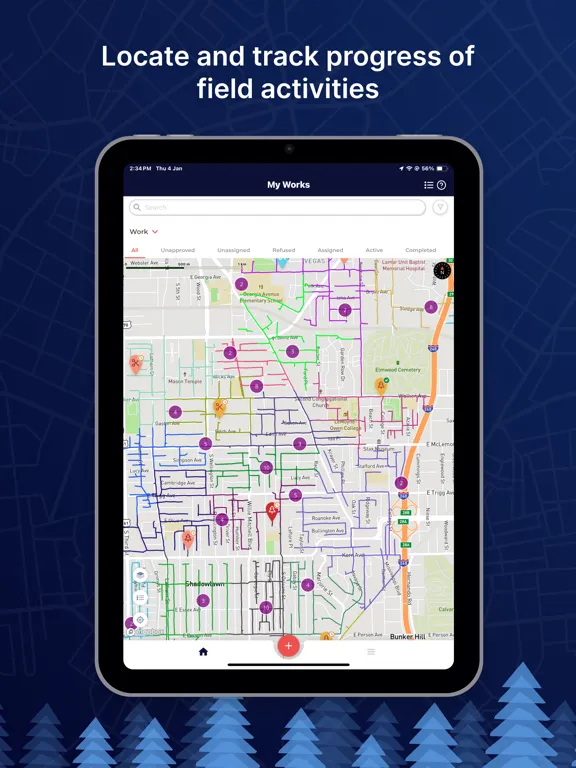 AiDash - IVMS FieldPro iPad  Screenshots