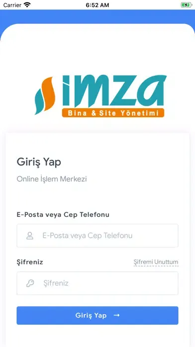 Capturas de pantalla de İmza Bina ve Site Yönetimi