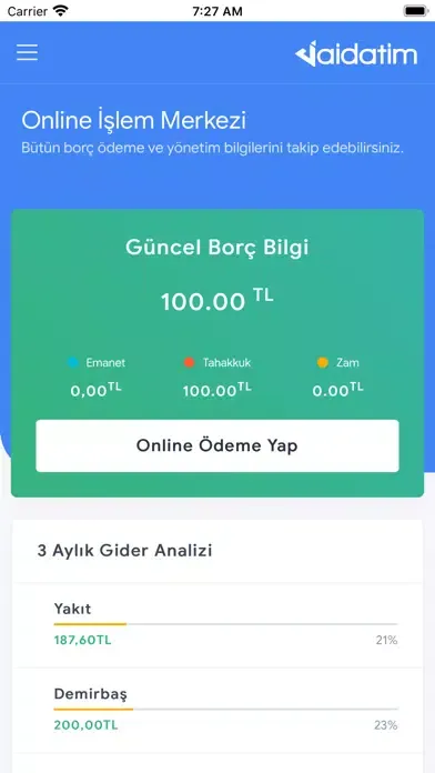 Capturas de pantalla de İmza Bina ve Site Yönetimi