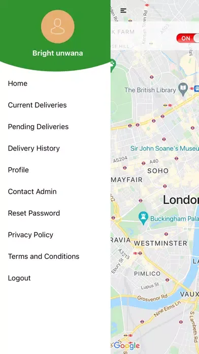 Aid Driver App سکرین شاٹس