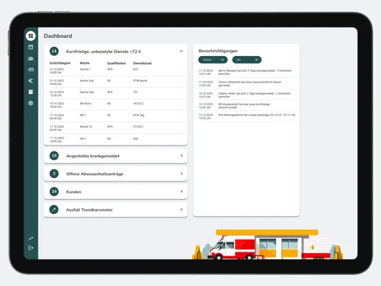 Heroshift iPad Screenshots