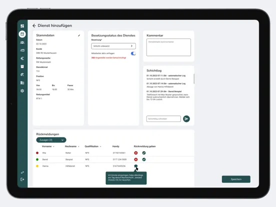 Heroshift iPad Screenshots