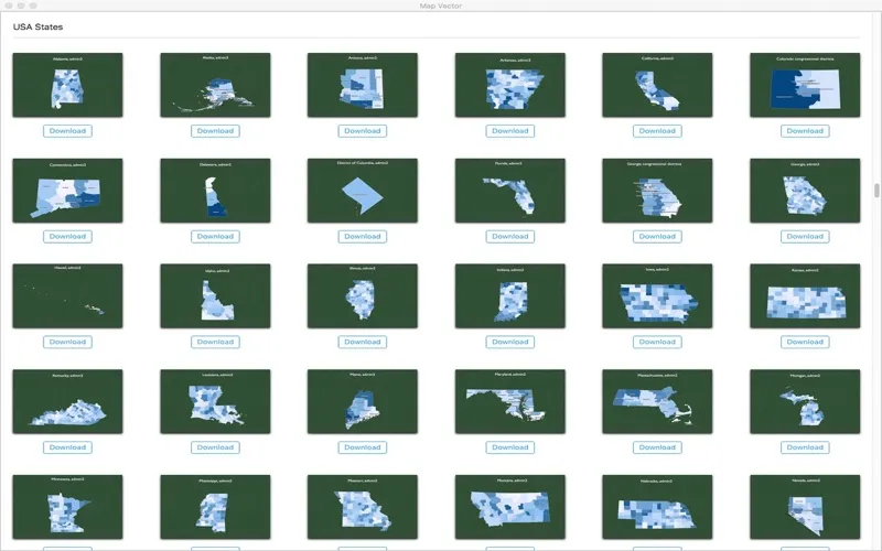 Tangkapan skrin Map Templates for Powerpoint