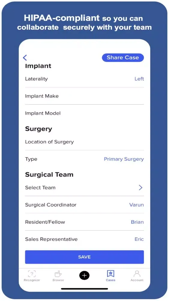AIdentyfy Surgical Planning Screenshots